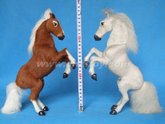 皮毛玩(wán)具馬：MA010義烏楚傑工藝品有限公司