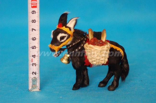 皮毛玩(wán)具驢：LV012義烏楚傑工藝品有限公司