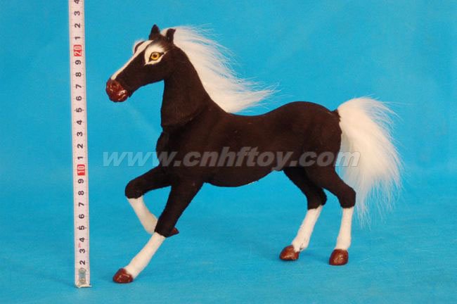 皮毛玩(wán)具馬：MA016義烏楚傑工藝品有限公司