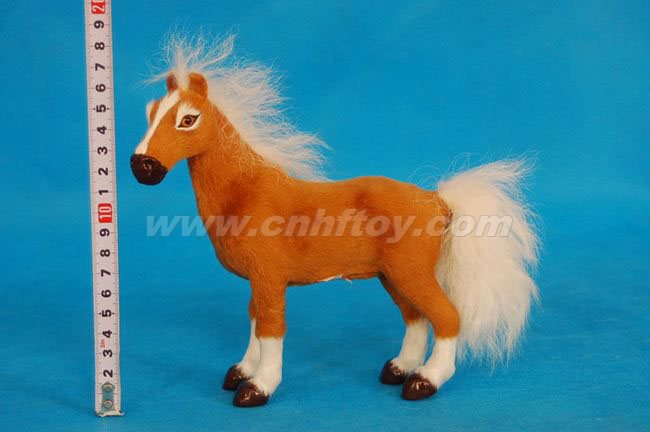 皮毛玩(wán)具馬：MA021義烏楚傑工藝品有限公司