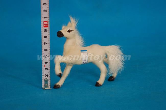 皮毛玩(wán)具馬：MA023義烏楚傑工藝品有限公司