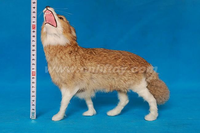 皮毛玩(wán)具狼：LA016義烏楚傑工藝品有限公司