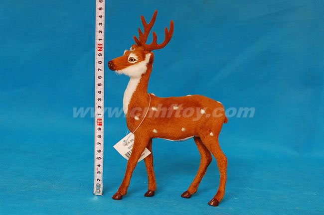 皮毛玩(wán)具鹿：L041義烏楚傑工藝品有限公司