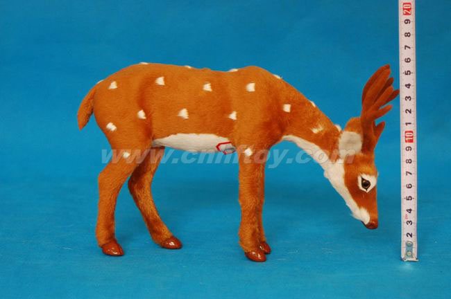 皮毛玩(wán)具鹿：L045義烏楚傑工藝品有限公司