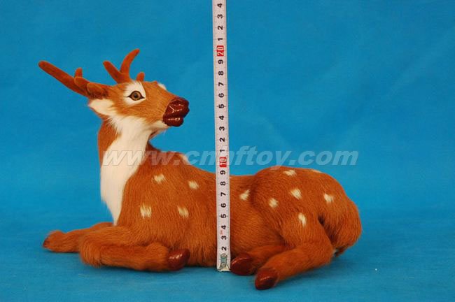 皮毛玩(wán)具鹿：L177義烏楚傑工藝品有限公司
