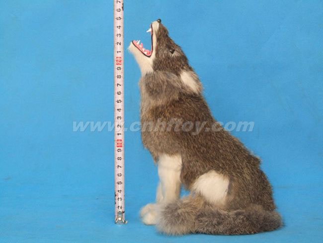 皮毛玩(wán)具狼：LA045義烏楚傑工藝品有限公司