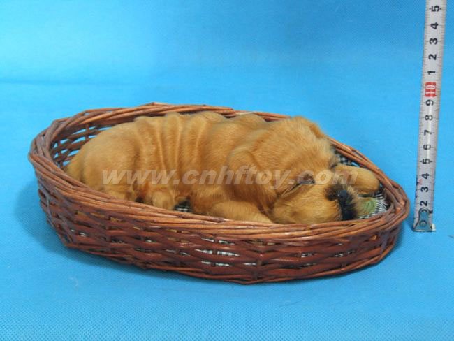 皮毛玩(wán)具狗：G651義烏楚傑工藝品有限公司