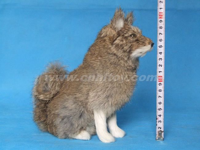 皮毛玩(wán)具狼：LA031義烏楚傑工藝品有限公司