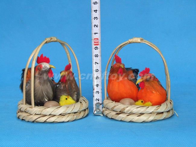 皮毛玩(wán)具雞：J015義烏楚傑工藝品有限公司