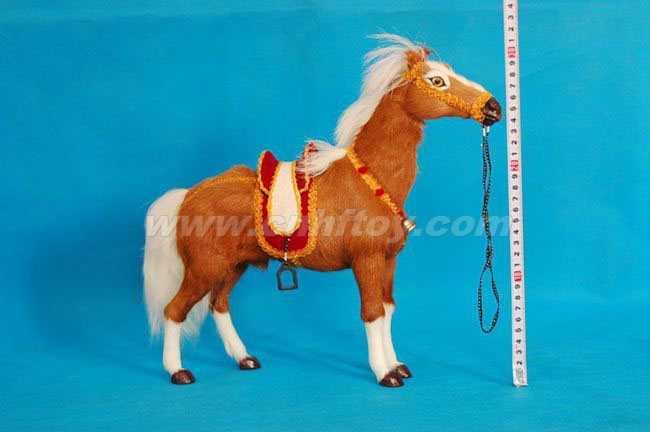 皮毛玩(wán)具馬：MA167義烏楚傑工藝品有限公司