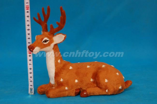 皮毛玩(wán)具鹿：L196義烏楚傑工藝品有限公司