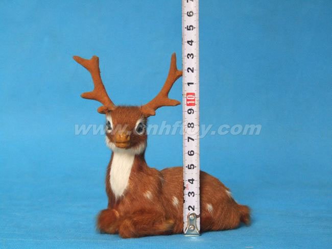 皮毛玩(wán)具鹿：L214義烏楚傑工藝品有限公司