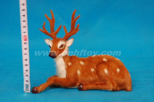 皮毛玩(wán)具鹿：L212義烏楚傑工藝品有限公司