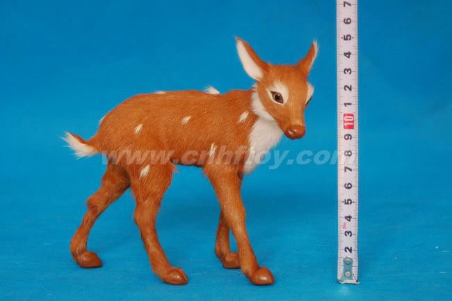 皮毛玩(wán)具鹿：L219義烏楚傑工藝品有限公司