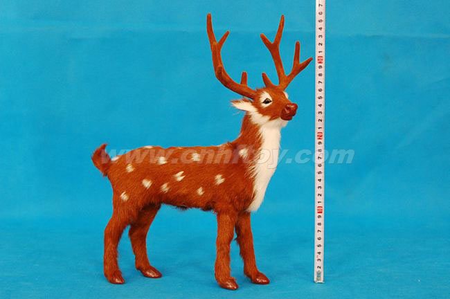 皮毛玩(wán)具鹿：L224義烏楚傑工藝品有限公司