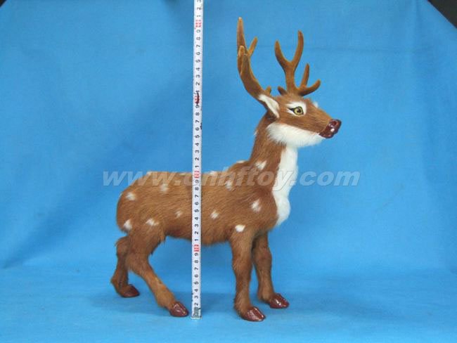 皮毛玩(wán)具鹿：L225義烏楚傑工藝品有限公司