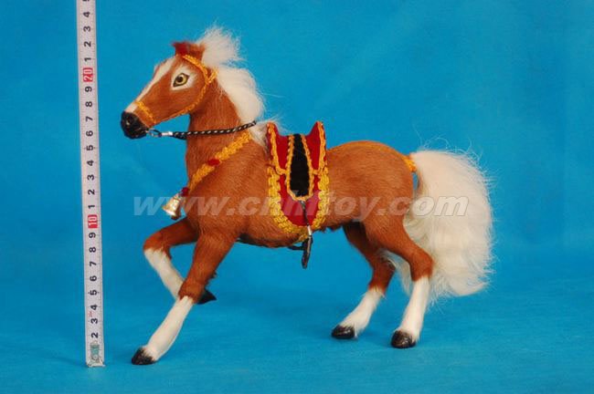 皮毛玩(wán)具馬：MA184義烏楚傑工藝品有限公司