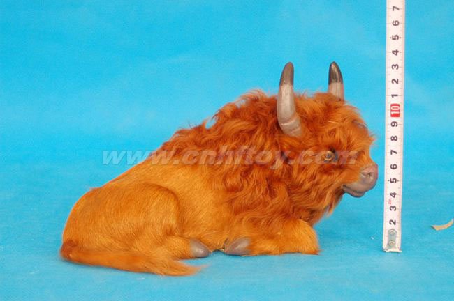 皮毛玩(wán)具牛：N143義烏楚傑工藝品有限公司