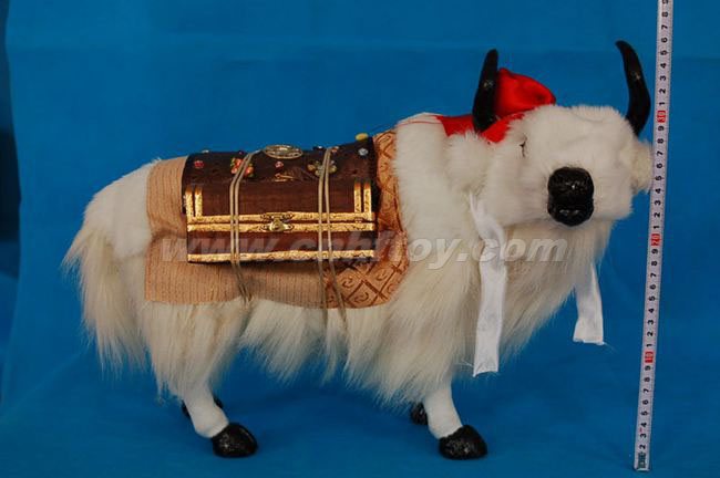 皮毛玩(wán)具牛：N153義烏楚傑工藝品有限公司