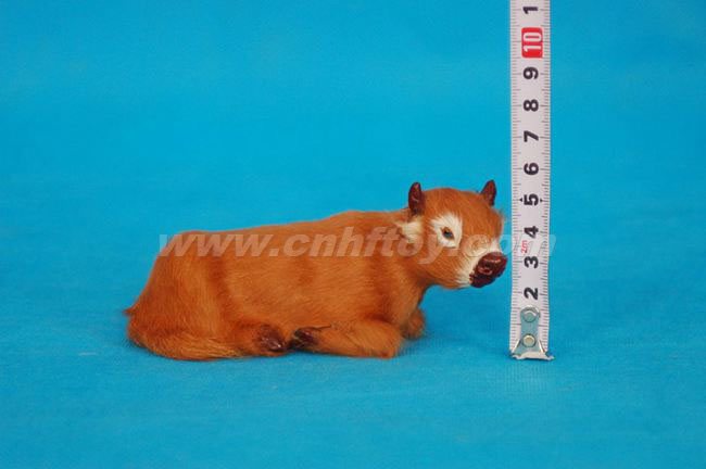 皮毛玩(wán)具牛：N163義烏楚傑工藝品有限公司