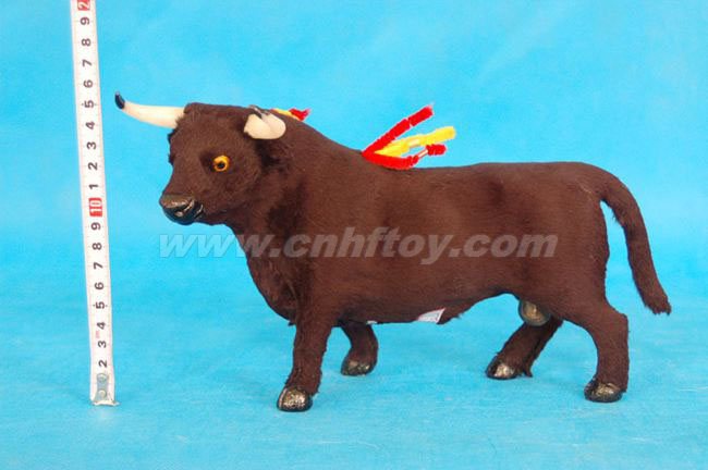 皮毛玩(wán)具牛：N123義烏楚傑工藝品有限公司