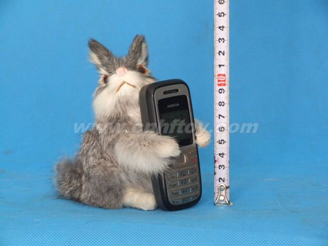 皮毛玩(wán)具兔：T039義烏楚傑工藝品有限公司