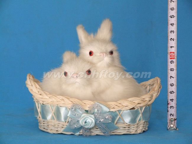 皮毛玩(wán)具兔：T040義烏楚傑工藝品有限公司