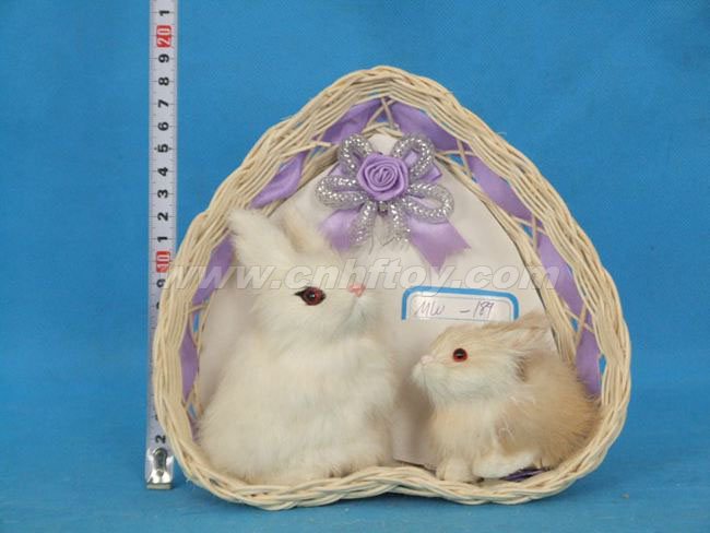 皮毛玩(wán)具兔：T044義烏楚傑工藝品有限公司