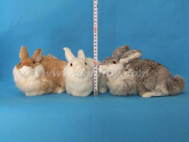 皮毛玩(wán)具兔：T063義烏楚傑工藝品有限公司