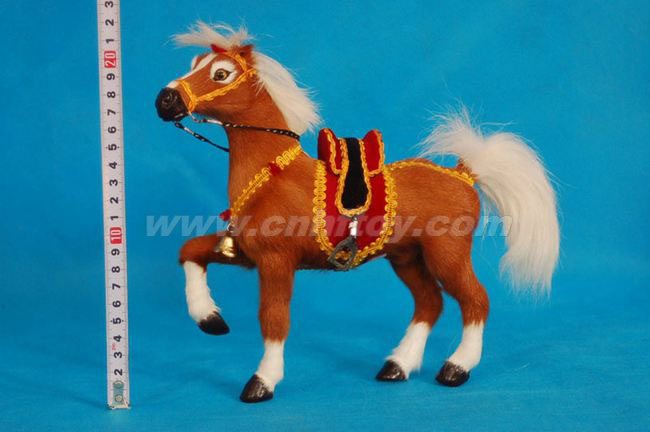 皮毛玩(wán)具馬：MA131義烏楚傑工藝品有限公司