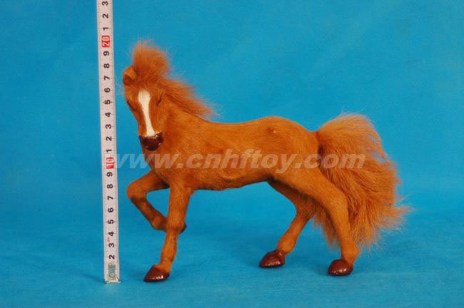 皮毛玩(wán)具馬：MA141義烏楚傑工藝品有限公司