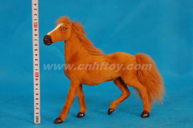 皮毛玩(wán)具馬：MA163義烏楚傑工藝品有限公司