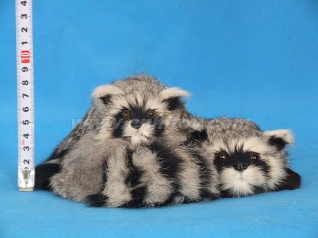 皮毛玩(wán)具浣熊：HX009義烏楚傑工藝品有限公司