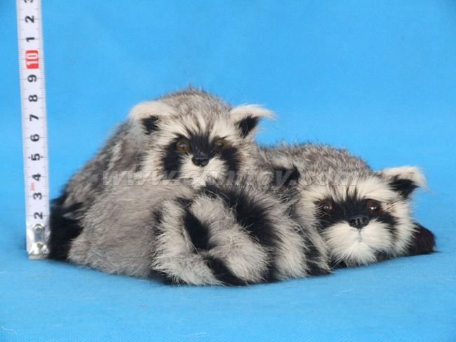 皮毛玩(wán)具浣熊：HX011義烏楚傑工藝品有限公司